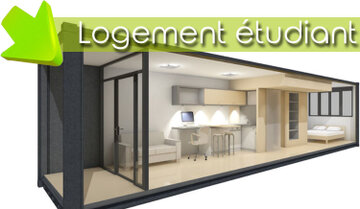 logement étudiant container