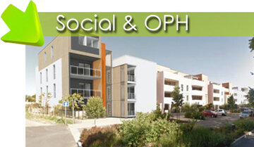 social et OPH en container logements