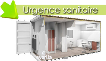 urgence sanitaire container