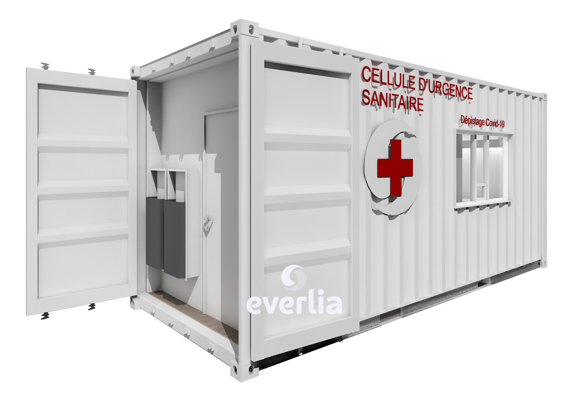 cellule d'urgence container conteneur