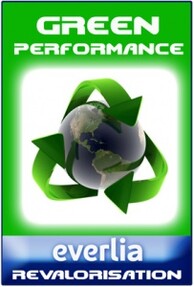 Label green performance construction container Label green performance construction container conteneur
