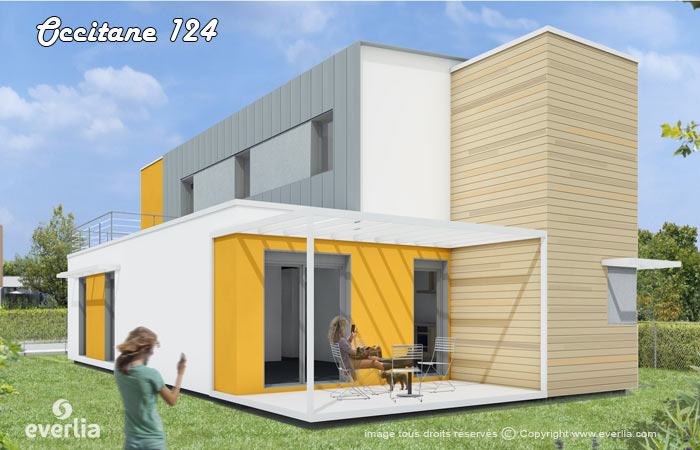 Everlia constructeur maison container occitane 124