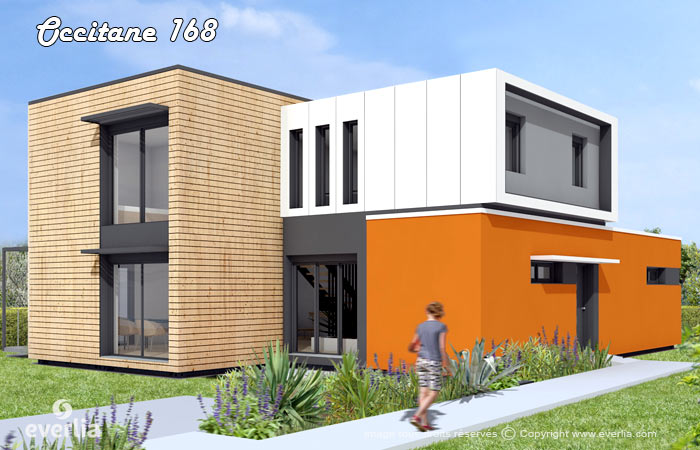Everlia constructeur maison container occitane 168 Everlia constructeur maison container occitane 168