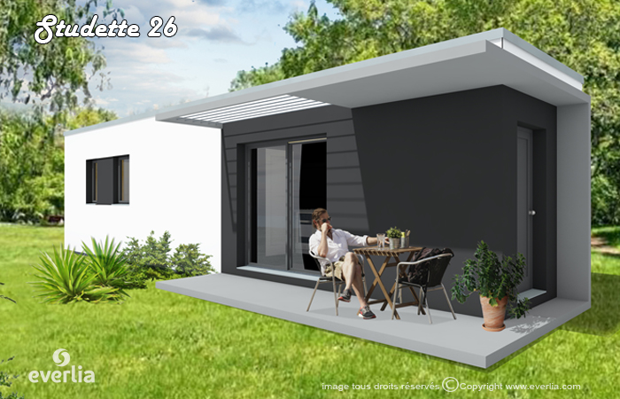 Everlia constructeur maison container studette 26