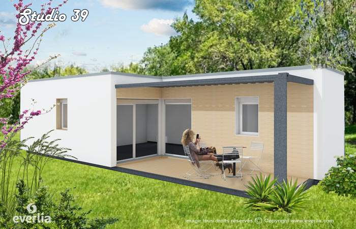 Everlia constructeur maison container studio 39 Everlia constructeur maison container studio 39